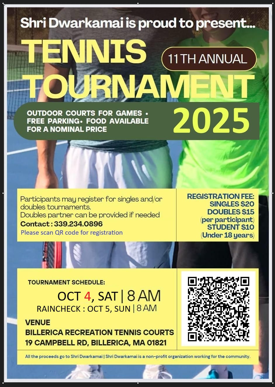 shridwarkamai tennis 2025 1