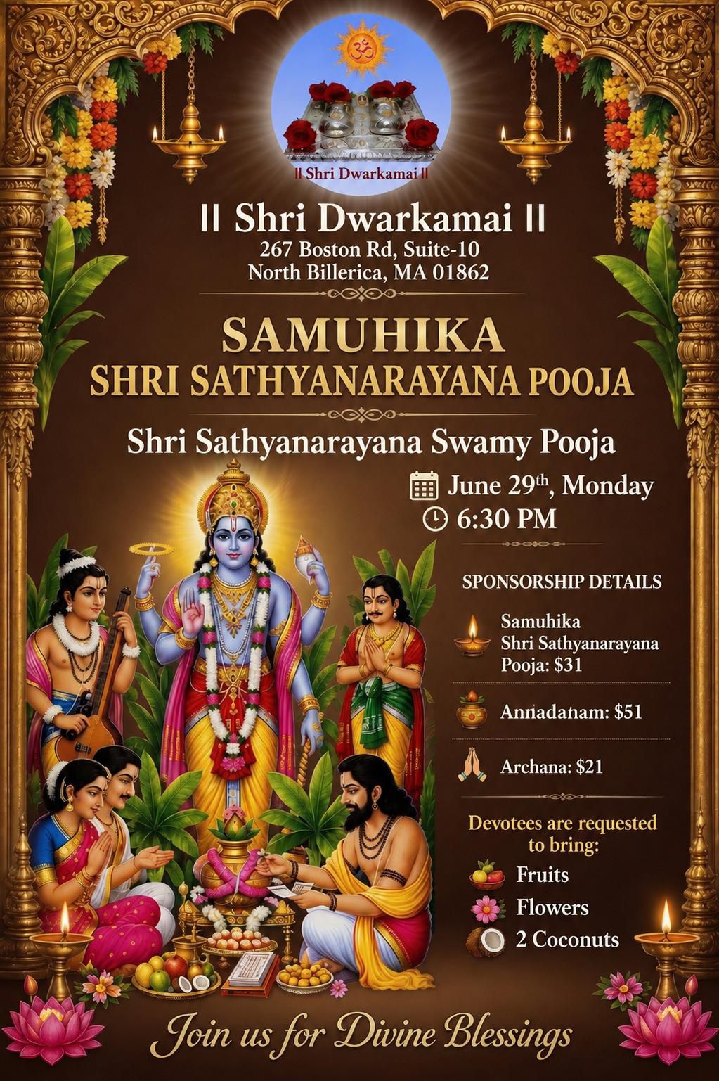 SatyaNarayanPoojaJune