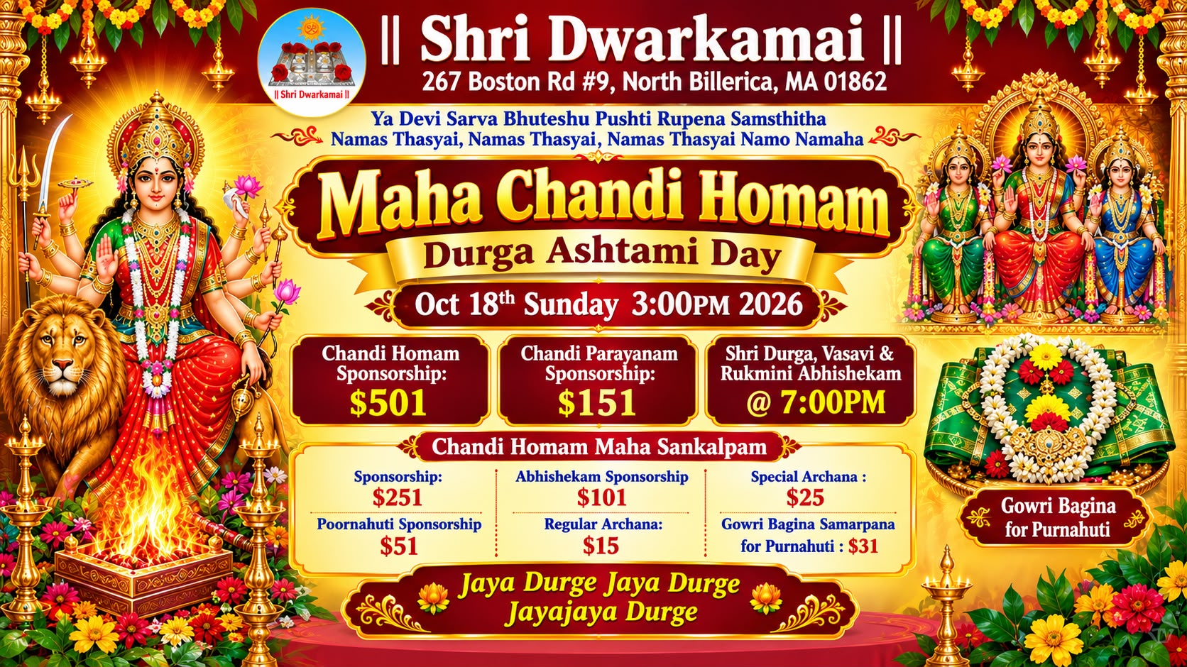 MahaChandiHomam
