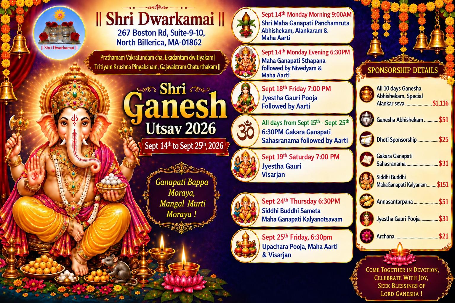 ShriDwarkamai GaneshUtsav 2026 V1