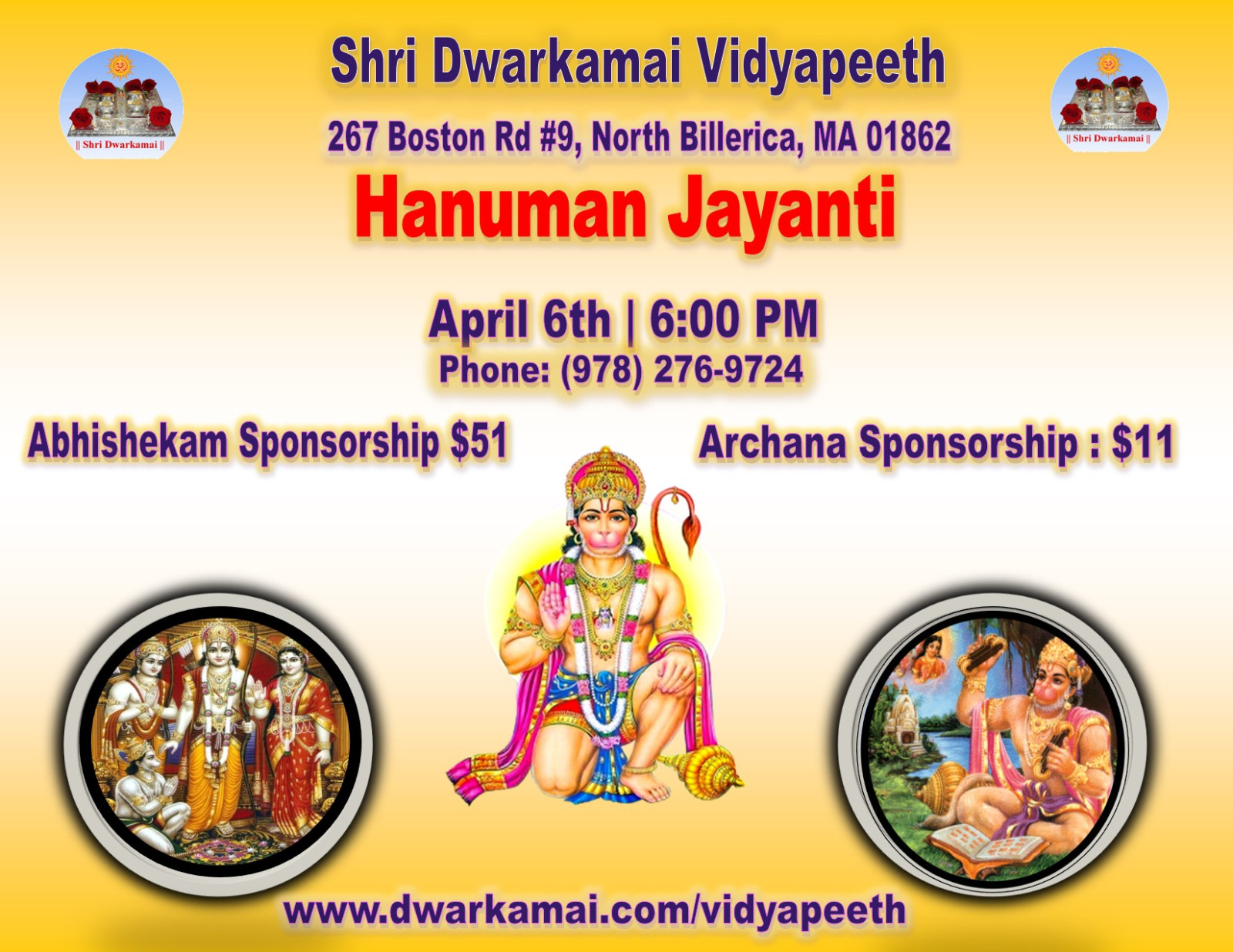 Dwarkamai Hanuman Jayanti April2023